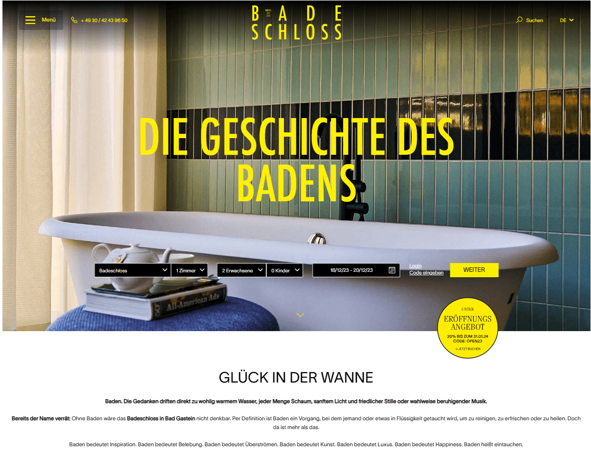 BadeschlossWebsite